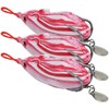 3Pcs Sequin Conversion Soft Artificial Simulation Snakehead Lure Bait Fishing