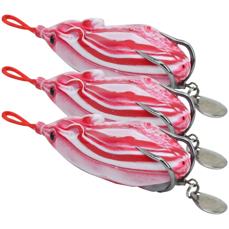 3Pcs Sequin Conversion Soft Artificial Simulation Snakehead Lure Bait Fishing