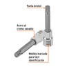 Truper D-1212-BL Dado Punta Larga Bristol M12, Cuadro 1/2"