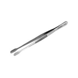 HOZAN P-824 Tweezers for Stamps, Wide Tip, Spatula