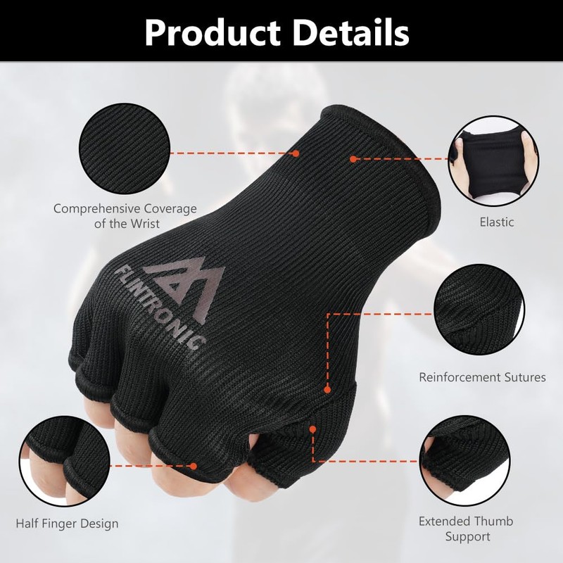 flintronic Inner Gloves Boxing Hand Wraps