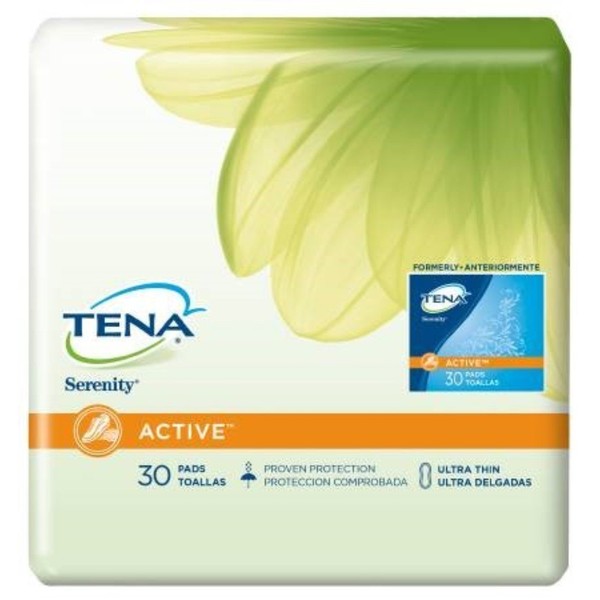 TENA Intimates Light Ultra Thin Pads Regular Full Case of 180 Pads (217-0348)
