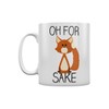 Grindstore Oh For Fox Sake White Mug
