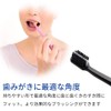 クラプロックス 歯ブラシ ブラックisホワイト（黒×黒）2本セット+歯ブラシスタンド（黒×白）