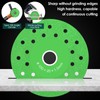 9Pcs Diamond Porous Widened Cutting Disc Wear Resistant Rock Slab