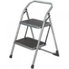 2 STEP STOOL WHITE STEEL