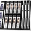 Nicpro 0.9 mm Mechanical Pencils Set, 3 Pieces Metal Automatic