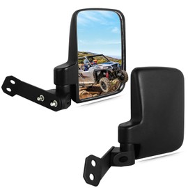 UNIGT Factory-style Non-destructive Side View Mirror Compatible with 2016-2024 Polaris General 1000 EPS XP 4 1000 Rear Sideview Mirrors to Pro-Fit Cage Factory Mount