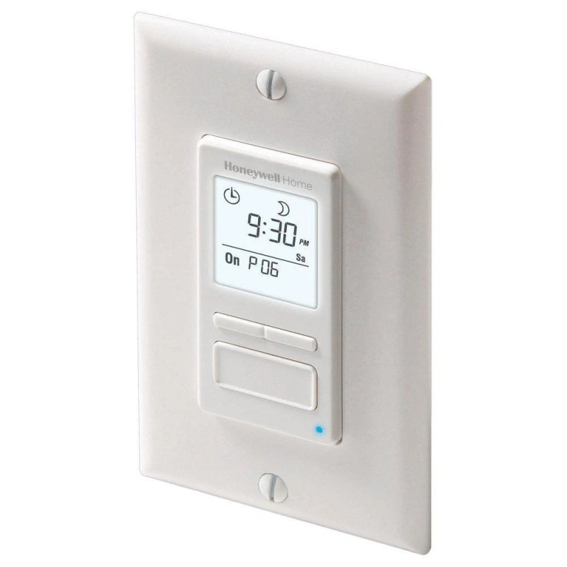 RESIDEO BRAUKMANN Honeywell Home PLS750C1000 Programmable Wall Switch 120V 7-Day
