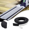 2Pack 1 Meters Splinter Guard Strip Rubber,Replacement Part for Track