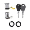 Yollky Front Left Right Door Lock Cylinder Set with Key