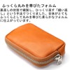 Leather Factory Leather Craftsman Repletion Pouch, Small, with Key Chain,