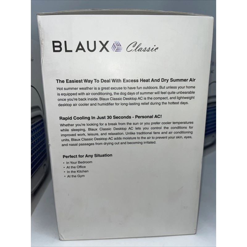 Blaux 3 Blaux Classic Desktop AC Portable Cooling Fan With