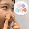 파운데이션 5P 미니쿠션 쿠션퍼프 세트 핑거퍼프 Foundation 5P Mini Cushion Cushion Puff Set Finger Puff