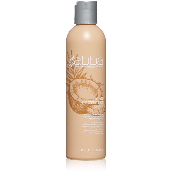 ABBA Color Protection Shampoo, Coconut Oil & Sage, 8 Fl Oz