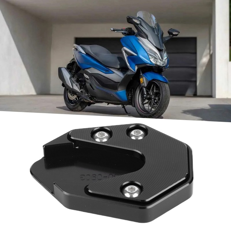 Motorcycle Kickstand Side Stand Extension Plate Replacement for Forza300 Forza250