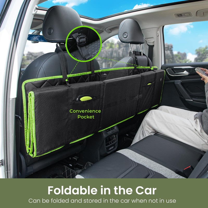 Back Seat Extender for Dogs 57 * 28.7 in, Waterproof