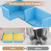 Silicone Freezer Tray for Soup Ice Cubes: 2-Cup Freezing Tray