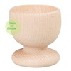 Smart Planet Set of 6 Wooden Egg Cups - Egg