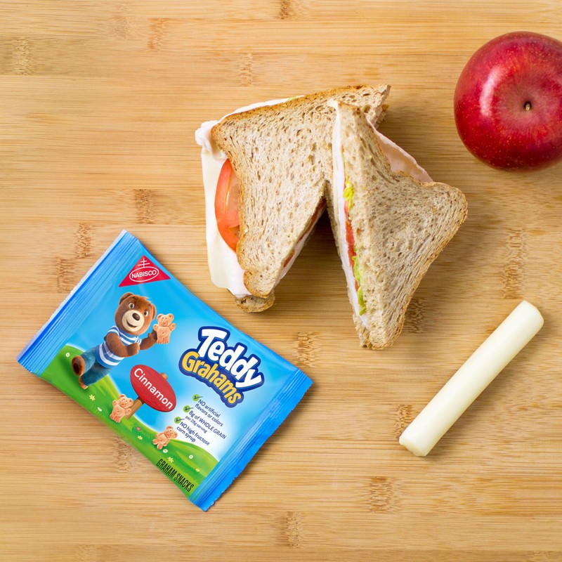 TEDDY GRAHAMS Cinnamon Graham Snacks, 150 - 0.75 oz Kids