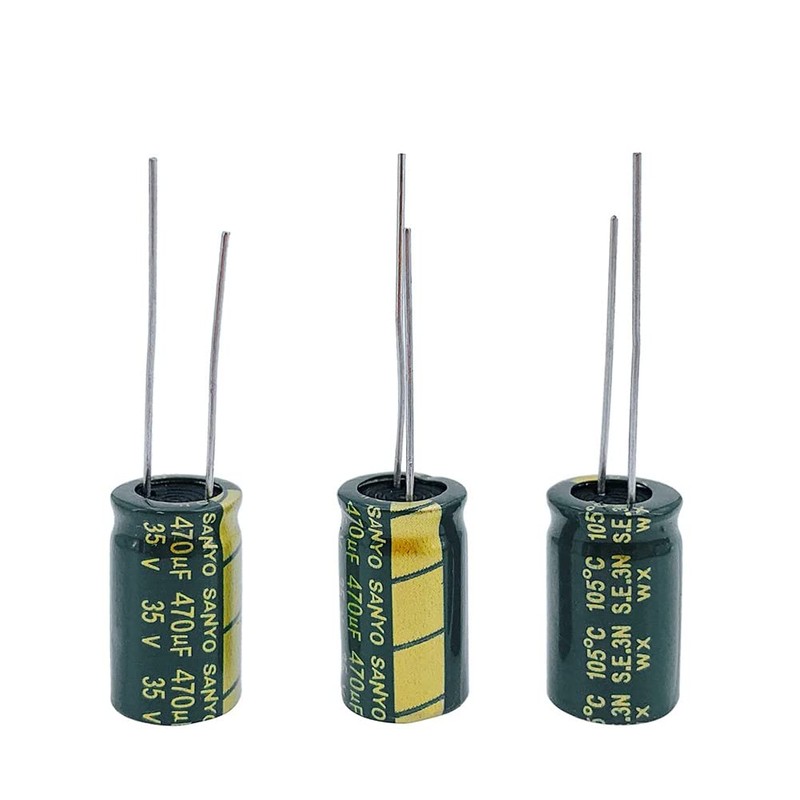PENGLIN 20pcs Electrolytic Capacitors Aluminum Electrolytic Capacitors 35V 470UF 105℃