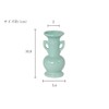 Yamako Buddhist Altar Vase, Celadon (Plain), Made in Japan, Modern