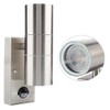 1Pc Up and Down PIR Wall Light Indoor Outdoor Home