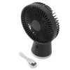 Desktop Fan Portable 5 Speed Power Display Quiet USB Rechargeable