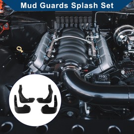 Hihaha Mud Flaps Splash Guards W/Mount Accessories for Honda Fit(Hatchback) 2003-2007 Front & Rear Mud Guards