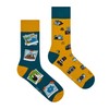 Spox Sox Casual Unisex Funny Crazy Colourful Socks for Men