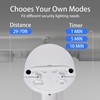 AWSENS Upgraded 3 Head LED Security Lights with Motion Sensor,