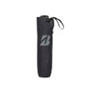 Bridgestone UM2403BK Folding Silver Umbrella, Black, 2024 Model