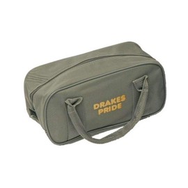 DRAKES PRIDE 2 Bowl Crown Green Bowls Zip Bag** (Grey)