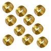 10 PCS Copper Compression Olives Copper, 15mm Tube OD Compression