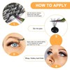 B&Q Individual Eyelash Clusters 280Pcs D Curl 30D 40D Lashes