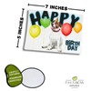 Fava Bean Productions Happy Birthday Card with Dogs, Jack Russell