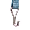 Pair of Polished Stainless Steel Ladder Rack Ratchet Tie-Down Straps