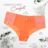Pretty Sweet IntimatesWomen’s Laser Cut Cheeky Bikini Underwear, Pack of