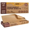 Katbite Parchment Paper Sheets Pop-Up 200 PCS, 12x16 Inches Precut