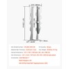 VEVOR 50 Pcs Joist Hanger, Inner Dimensions 1.57 x 1.50