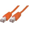 Patch Lead, CAT 5E STP, Orange 0.2M, Ethernet Cables &