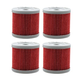 AHL 139 Oil Filter Compatible with SUZUKI Drz400sm 398 2005-2010 2013 Drz400s 398 2000-2019 Drz400e 398 2000-2008 Drz400 398 2000-2004(4 pack)