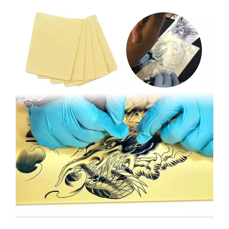5pcspiel Sintética Para Tatuar Piel De Practica Microblading