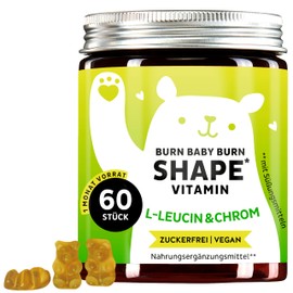 Metabolism Complex with Chrome, Biotin, Zinc, L-Leucine, Green Tea Leaf Extract, Pack of 60, Vegan, Sugar-Free Bears with Benefits