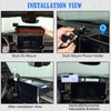 Center Console Dashboard Navigation Display Back Organizer Tray for 2024