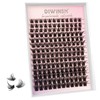 DIWINSH 168Pcs Lash Clusters Wispy Individual Lashes 10-16mm D Curl