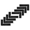 HARFINGTON 8pcs 90 Degree Positioning Squares 3"x2" (80x50mm) Right Angle