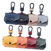 KICHOUSE Simple Imitation Leather Earphone Case Cover for Wireless Headphone