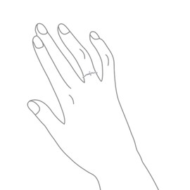 Minimalist Simple Midi Knuckle Thin 1MM Band Stackable Religious Side Cross Ring For Teen .925 Sterling Silver