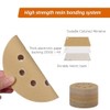 180mm Sanding Discs 180 Grit, 30Pcs Hook and Loop Sander